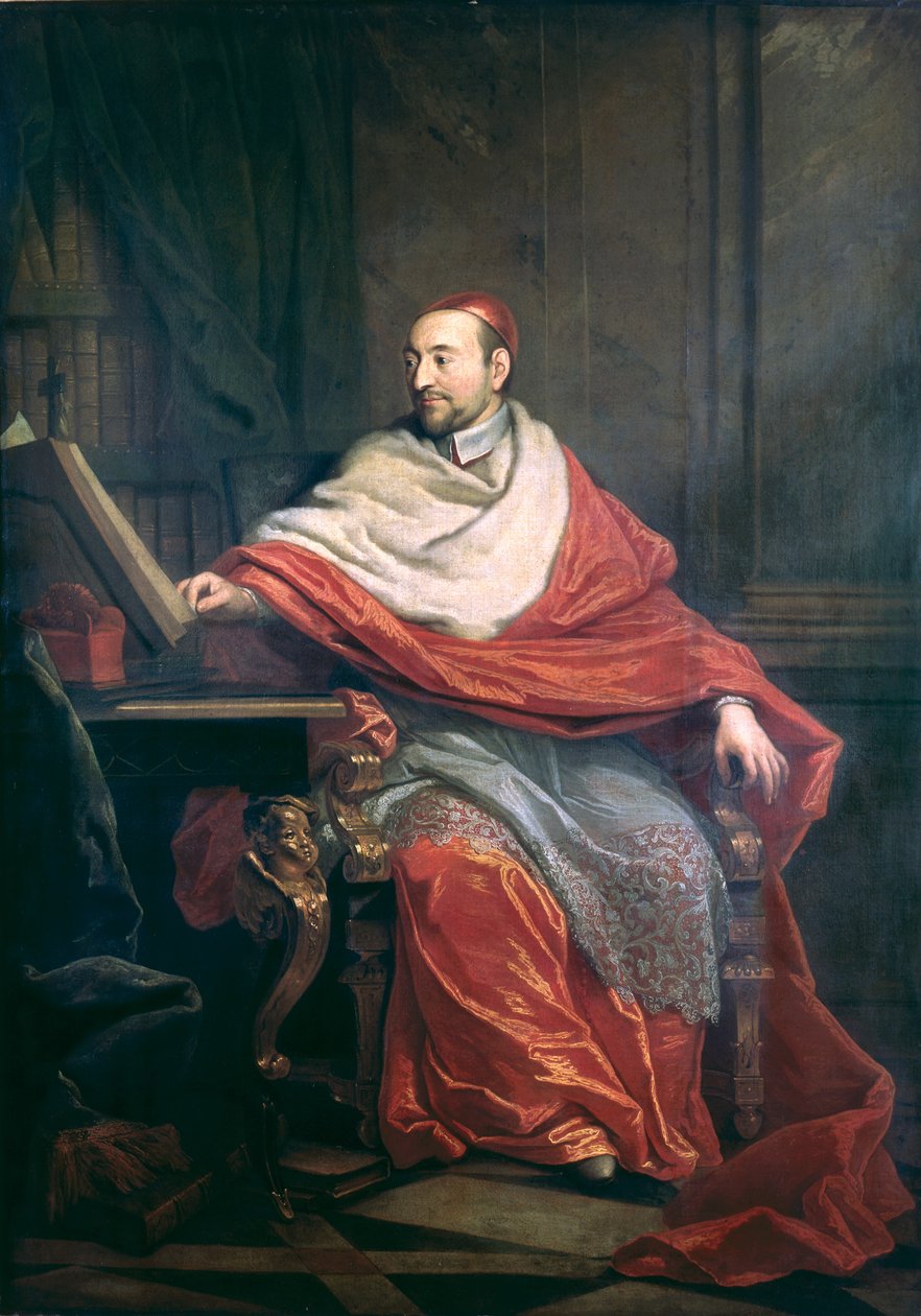 Kardynał Pierre de Berulle (1575-1629) autorstwa Philippe de Champaigne