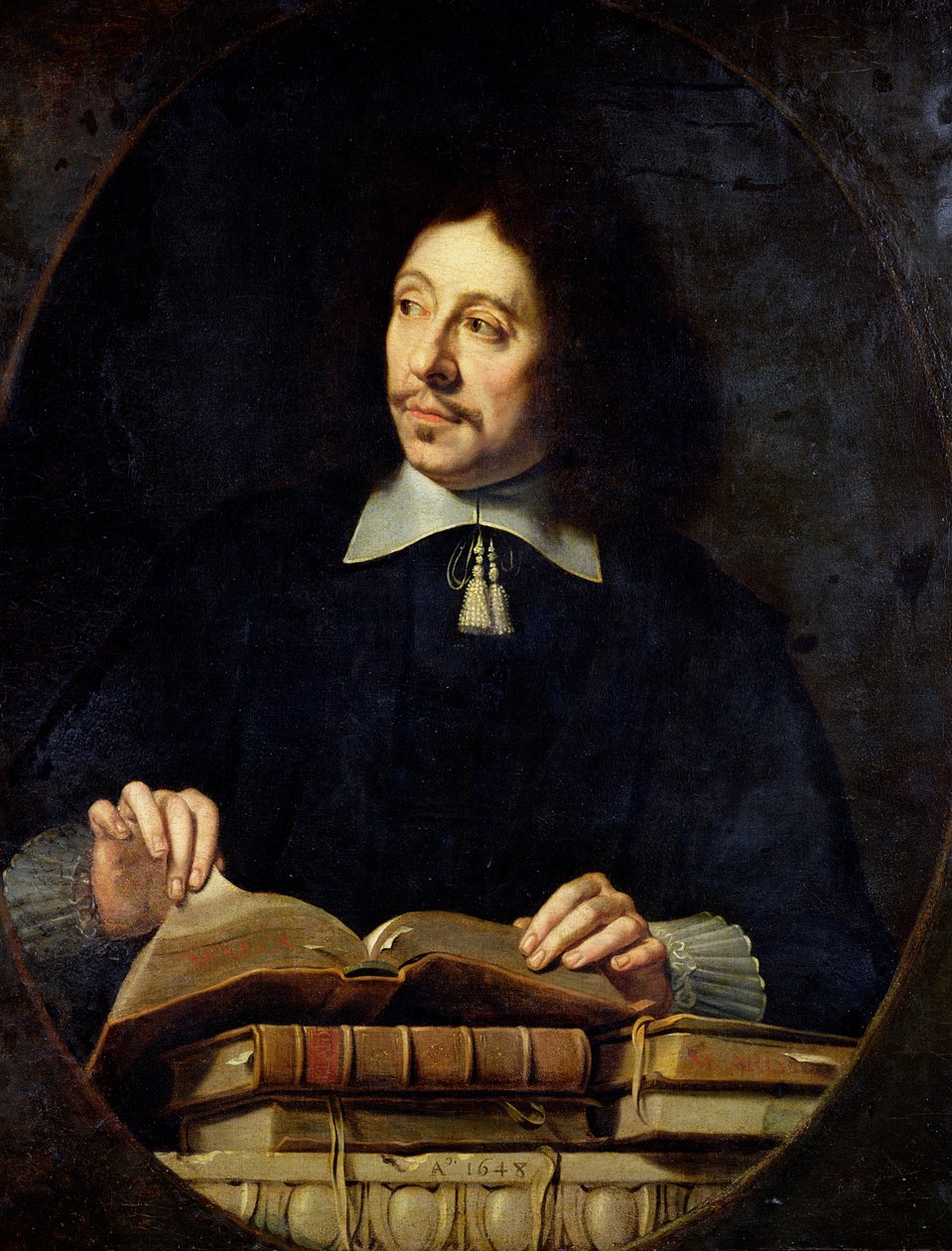 Portret przypuszczalnie Etienne Delafons, 1648 autorstwa Philippe de Champaigne