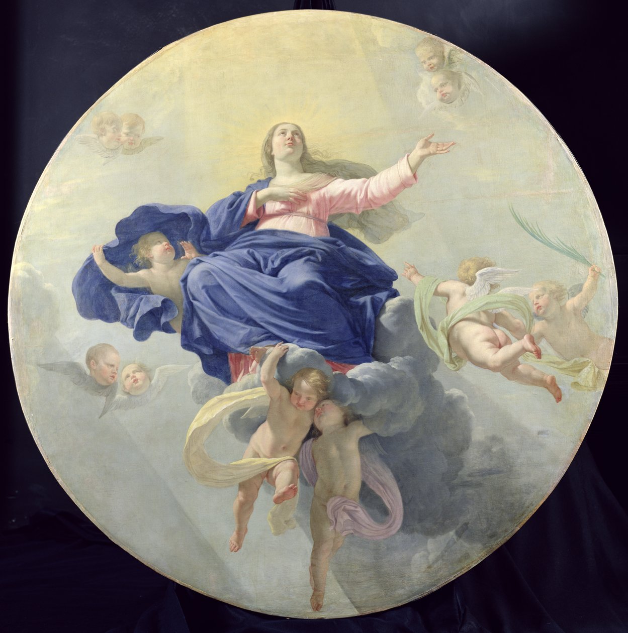 Онгон охины таамаглал, c.1656 poli autorstwa Philippe de Champaigne