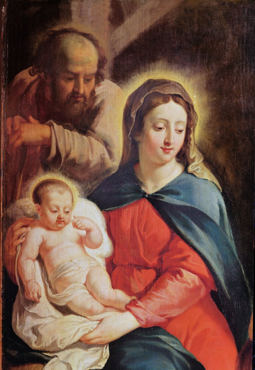 Pokłon Trzech Króli (szczegół) autorstwa Philippe de Champaigne