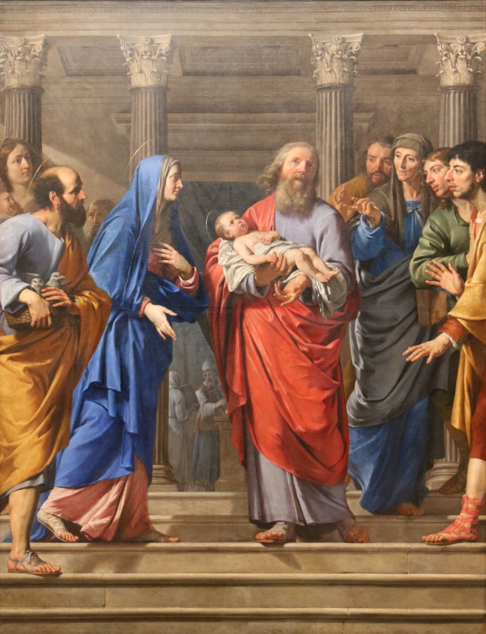 Prezentacja w świątyni autorstwa Philippe de Champaigne