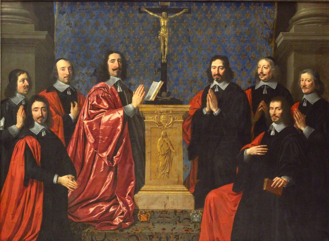 Prepozyt kupców i radnych miasta Paryża autorstwa Philippe de Champaigne