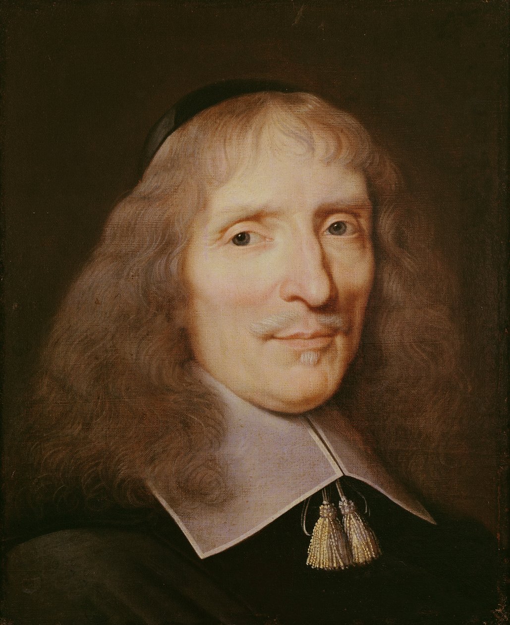Portret mężczyzny z aksamitną jarmułką autorstwa Philippe de Champaigne