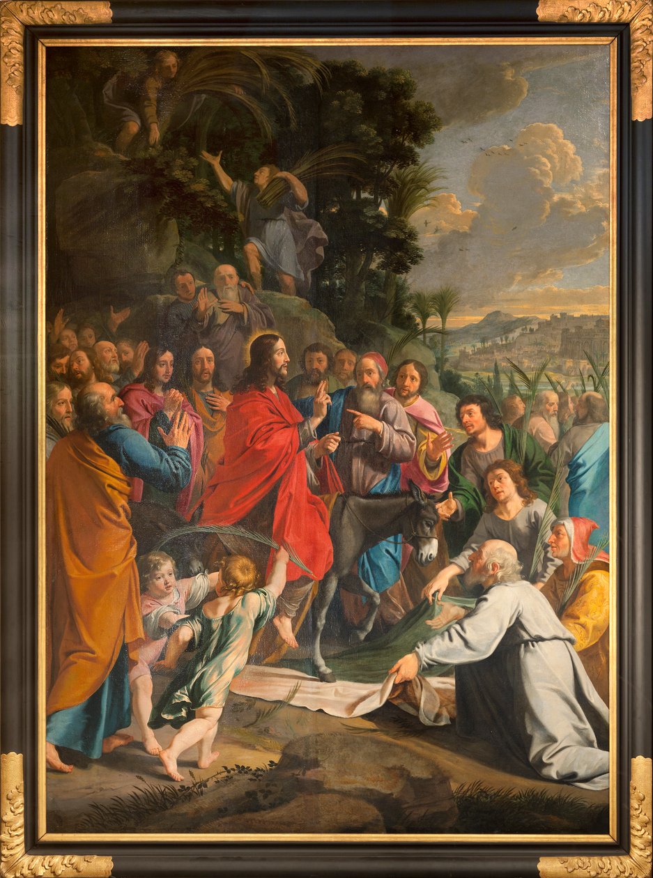 Wjazd Chrystusa do Jerozolimy autorstwa Philippe de Champaigne