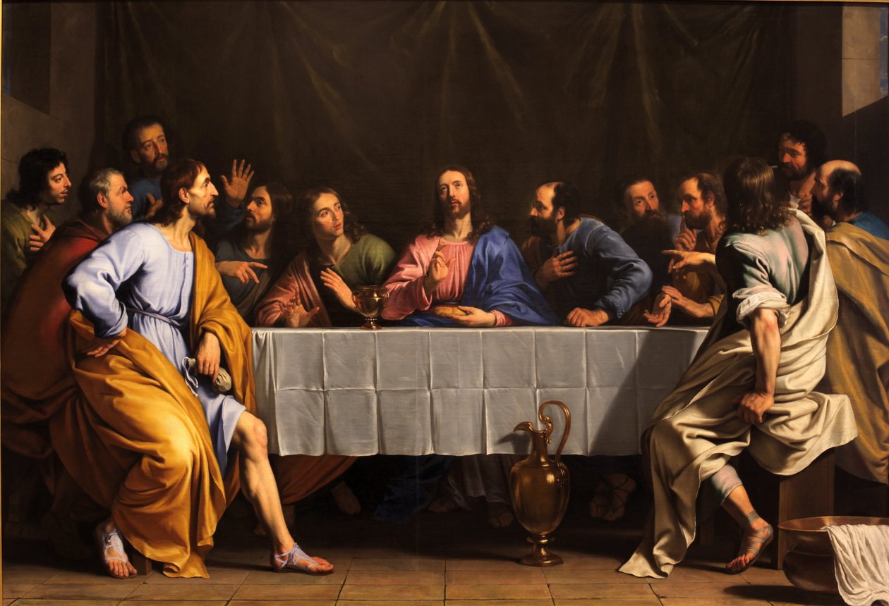 Ostatnia Wieczerza autorstwa Philippe de Champaigne