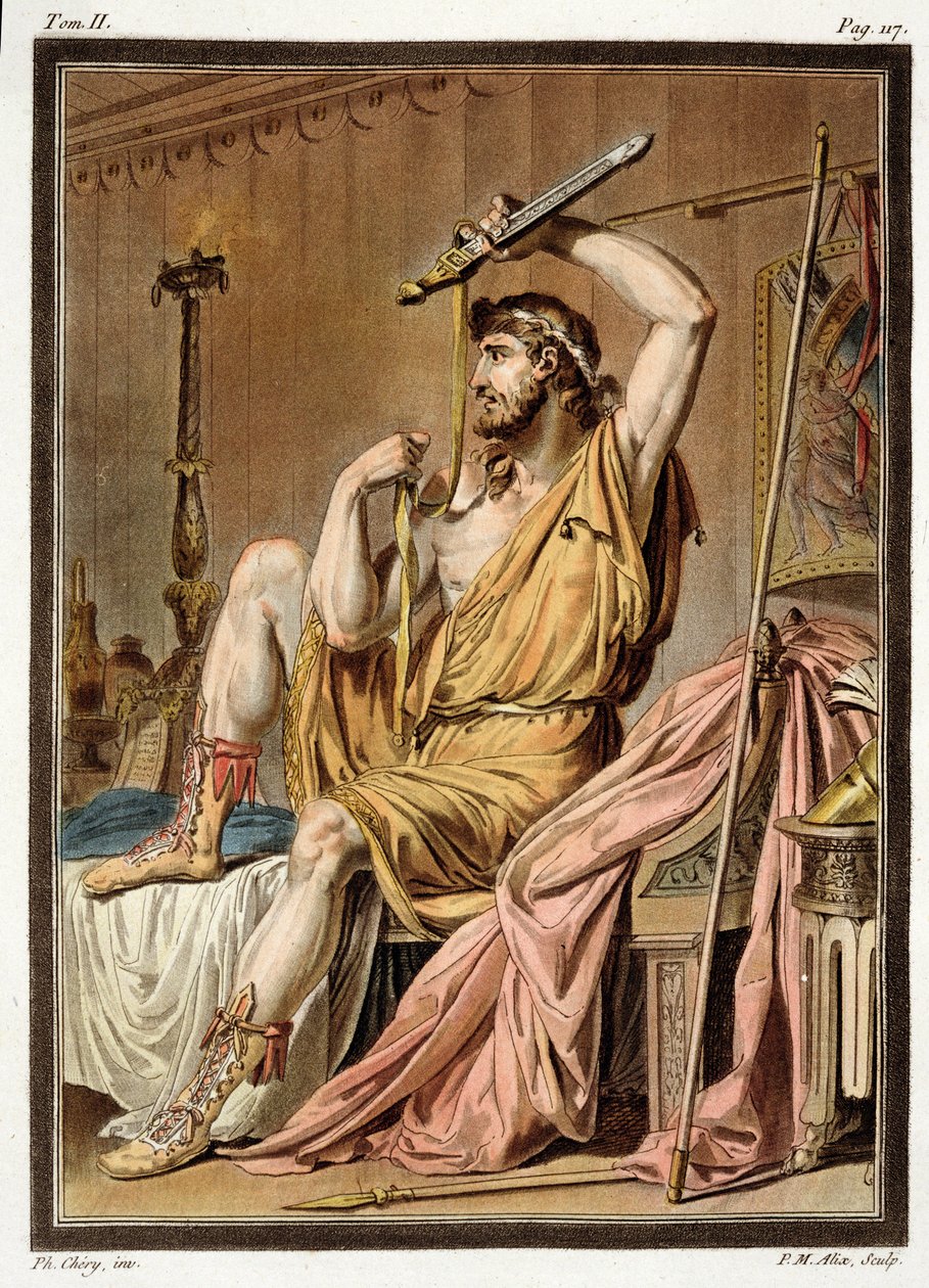 Agamemnon, kostium do „Ifigenii w Aulis” Jeana Racine