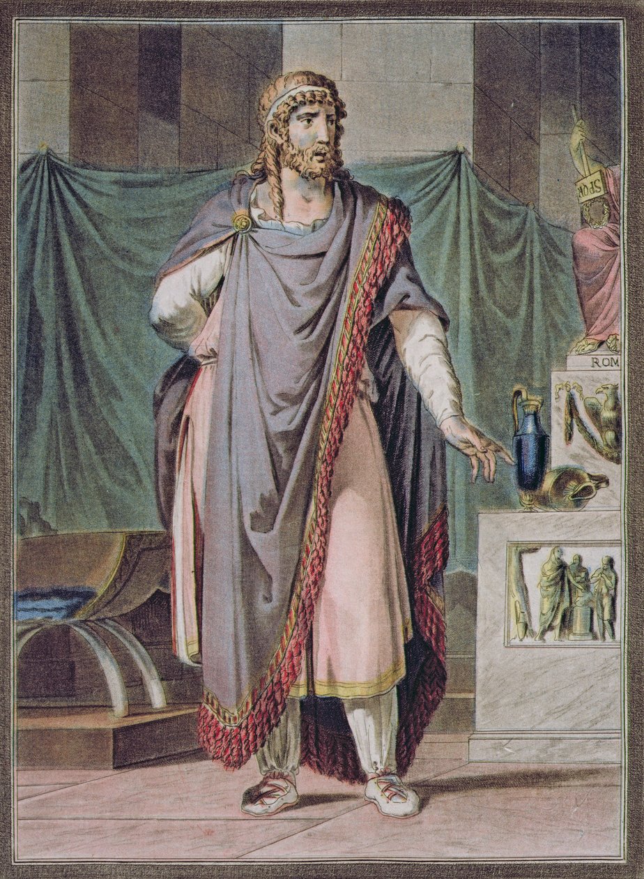 Antiochus, kostium do "Berenice" Jeana Racine