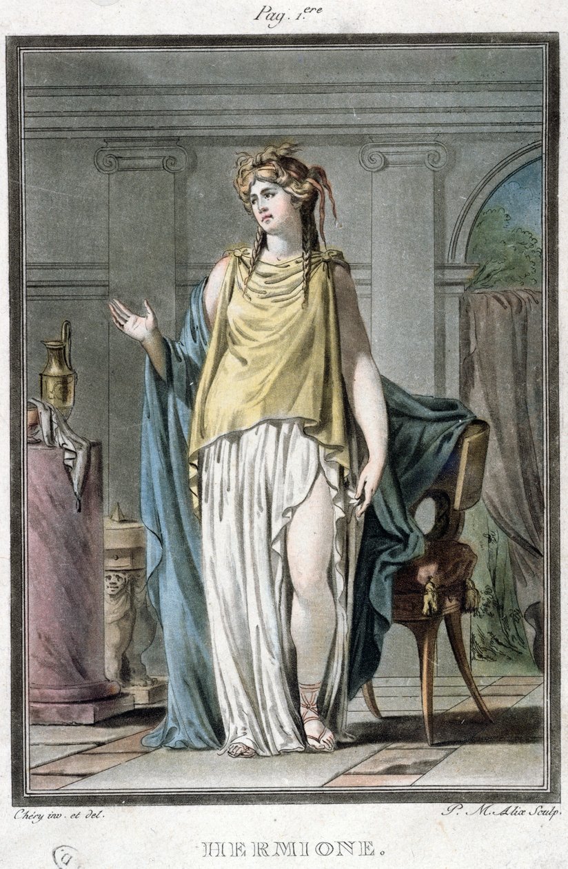 Hermiona, kostium do „Andromaki” Jeana Racine