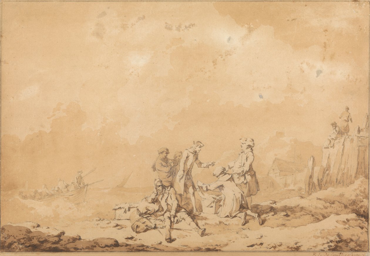 Przemytnicy autorstwa Philippe Jacques de Loutherbourg
