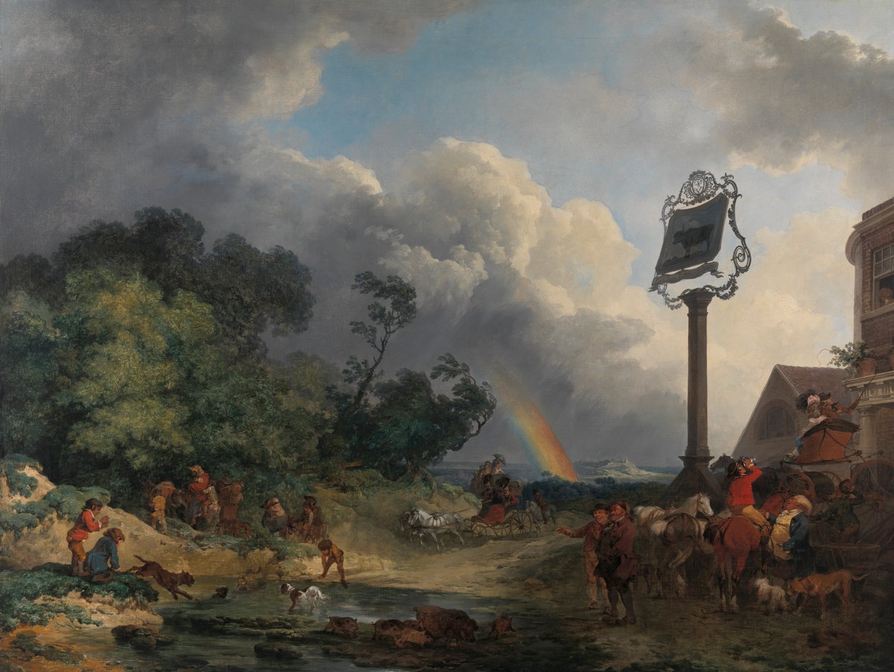 Tęcza autorstwa Philippe Jacques de Loutherbourg