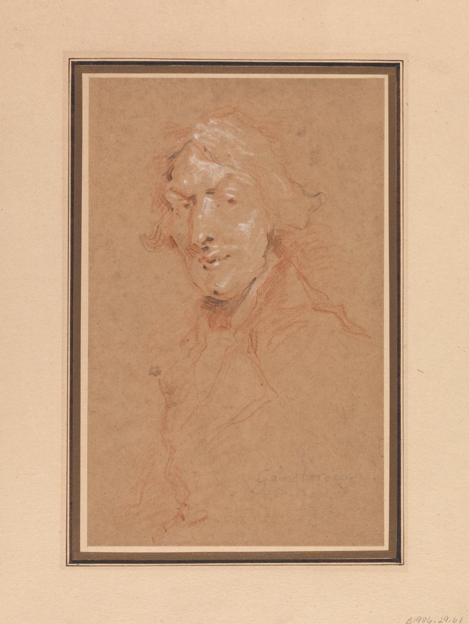 Thomas Gainsborough, RA autorstwa Philippe Jacques de Loutherbourg