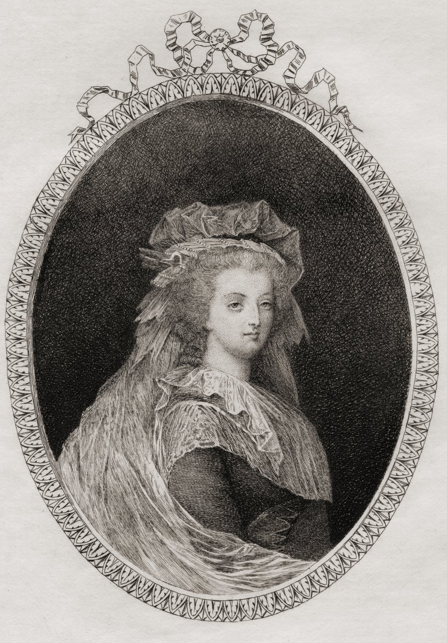 Marie-Antoinette (1755-93): królowa Francji autorstwa Philippe Mercier