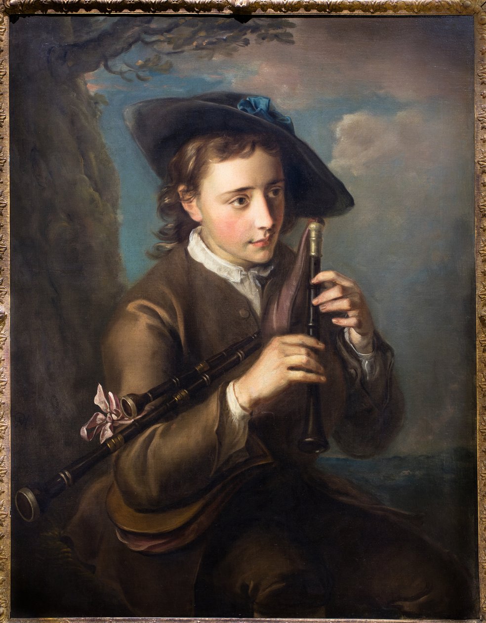 Piper, ok. 1740 (olej na płótnie) autorstwa Philippe Mercier