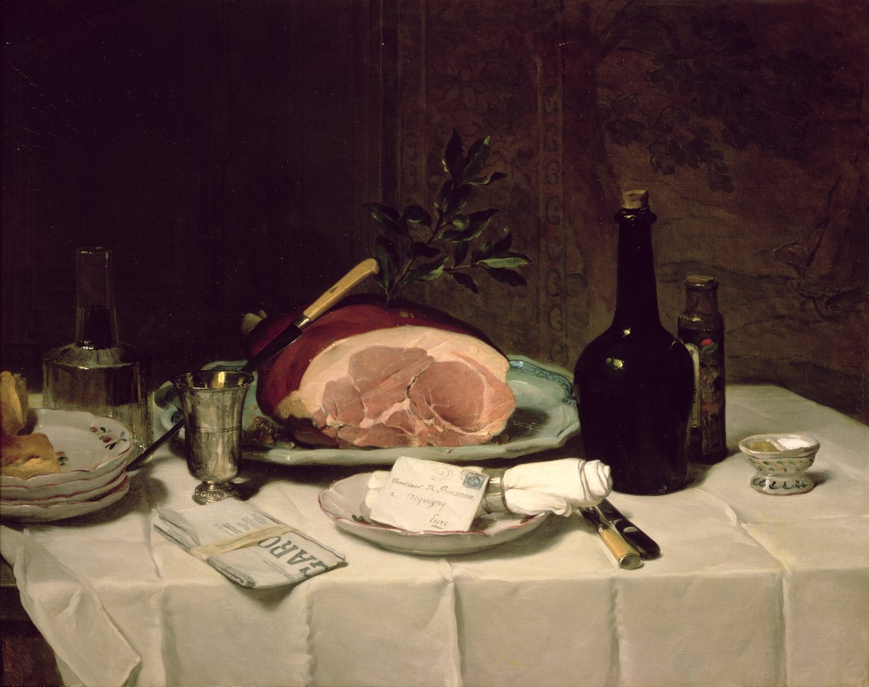 Martwa natura autorstwa Philippe Rousseau