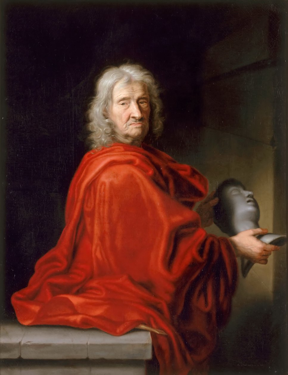 Portret Philippe de Buyster 1595-1688 autorstwa Philippe Vignon