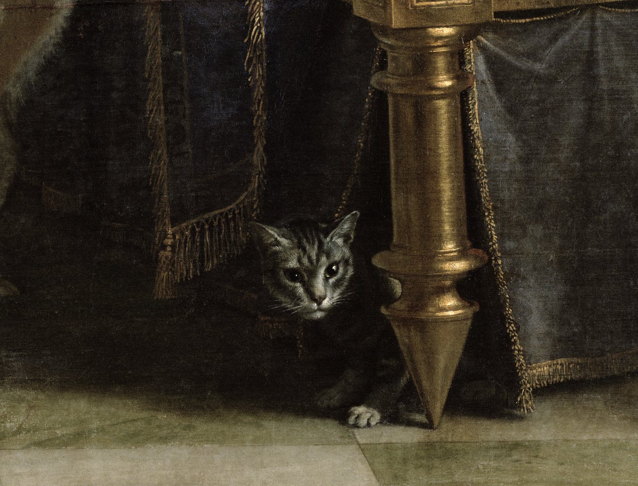Chrystus w domu faryzeusza Szymona, ok. 1656 (detal z 173719) autorstwa Philippe de Champaigne