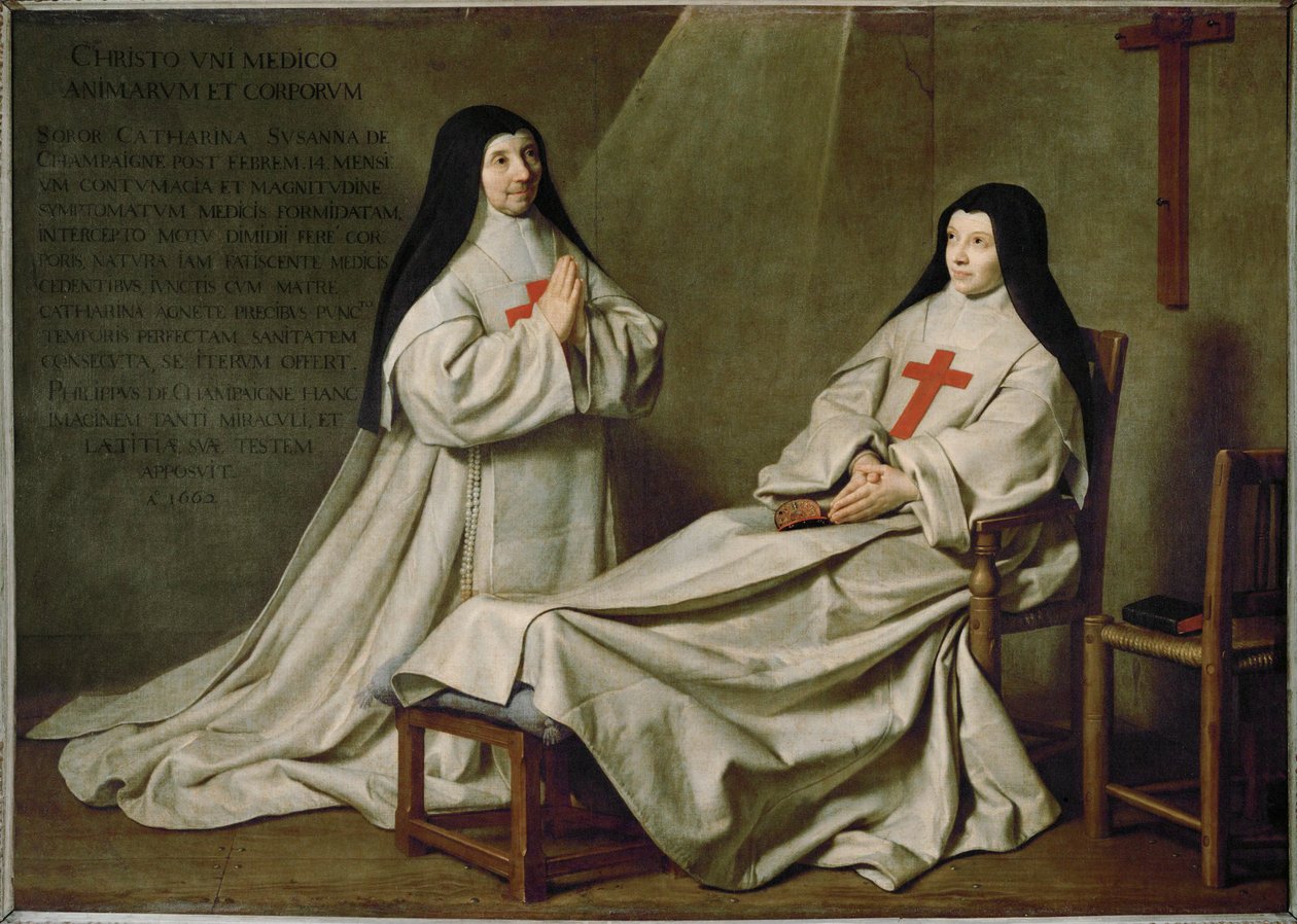 "Ex Voto 1662" ... autorstwa Philippe de Champaigne