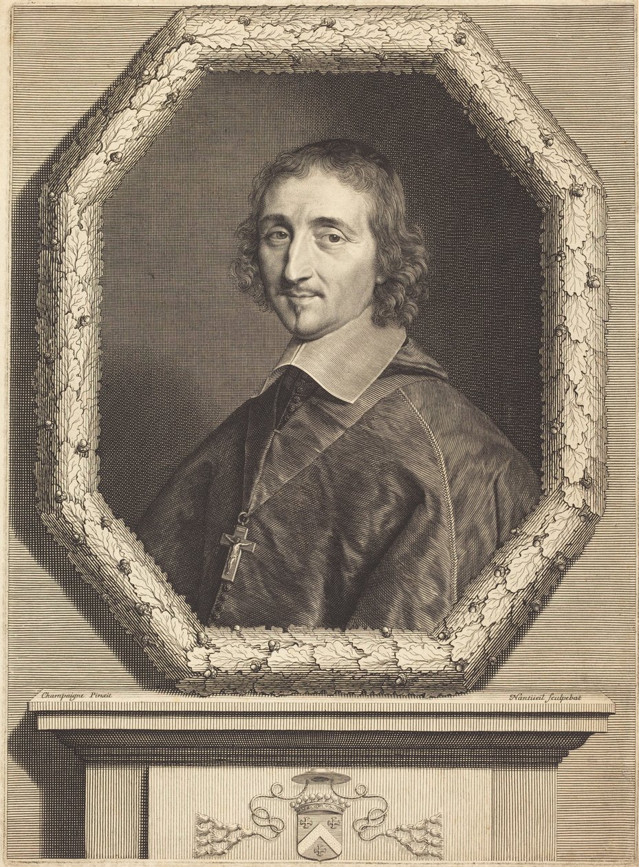 Ferdinand de Neufville autorstwa Philippe de Champaigne