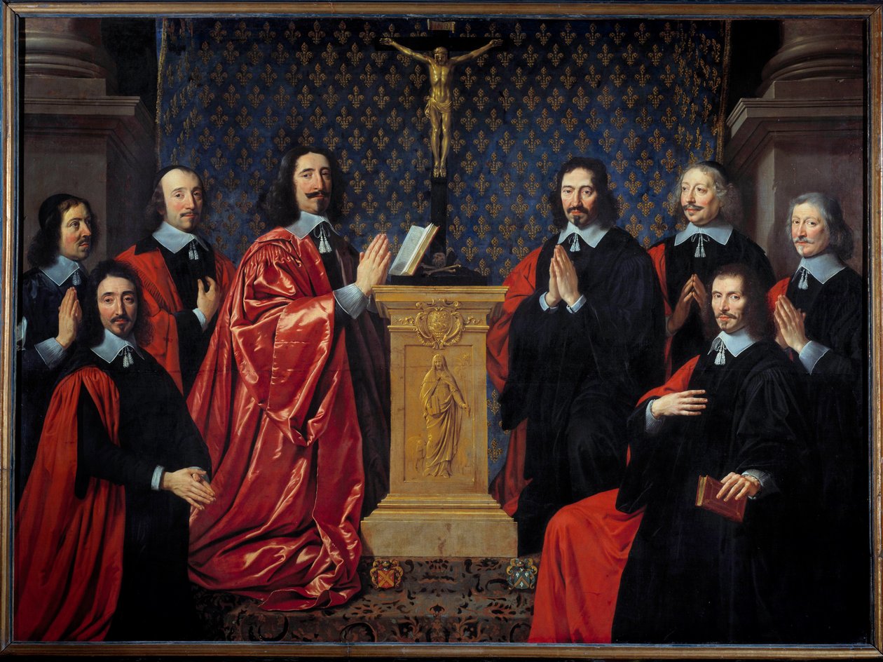 Prevot kupców i szewczyków miasta Paryża autorstwa Philippe de Champaigne