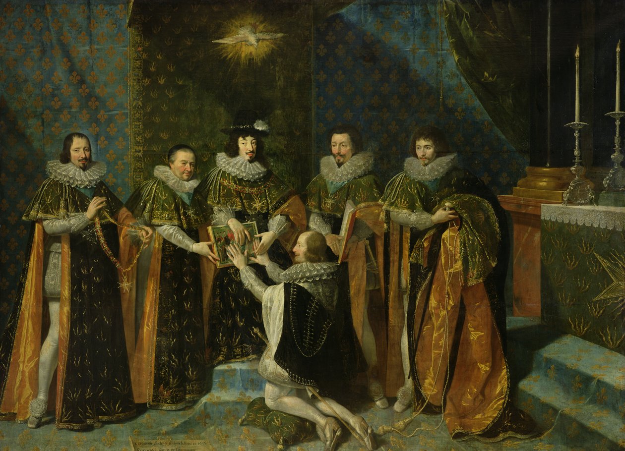 Ludwik XIII (1601-43) Przyjęcie Henri d