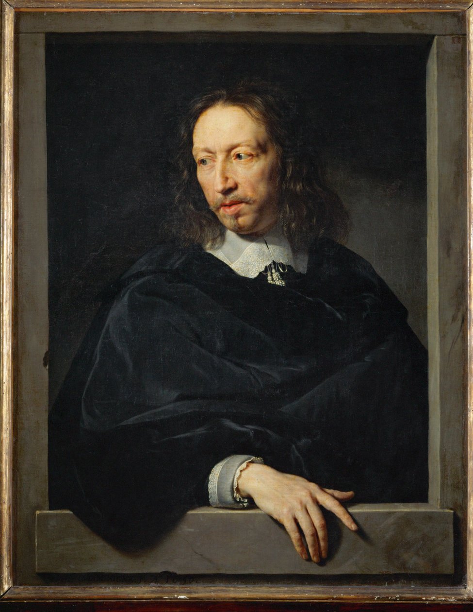 Portret mężczyzny ... autorstwa Philippe de Champaigne