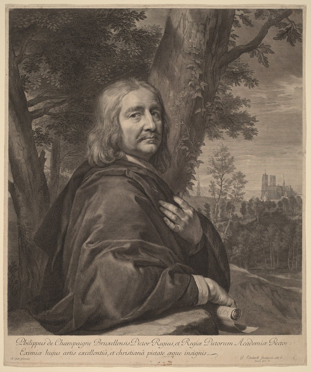 Philippe de Champaigne autorstwa Philippe de Champaigne