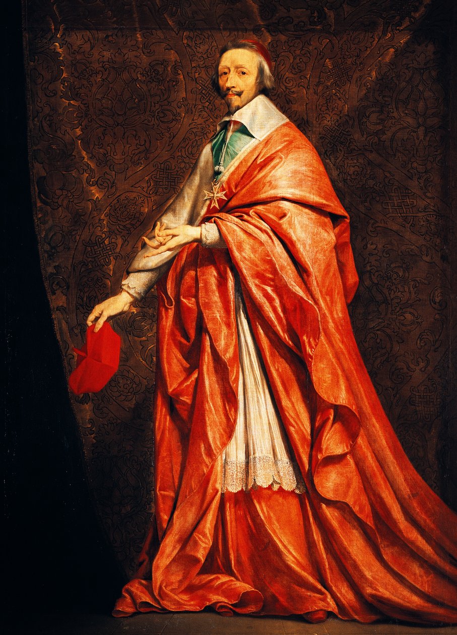 Portret Armanda-Jeana du Plessis (Paryż autorstwa Philippe de Champaigne