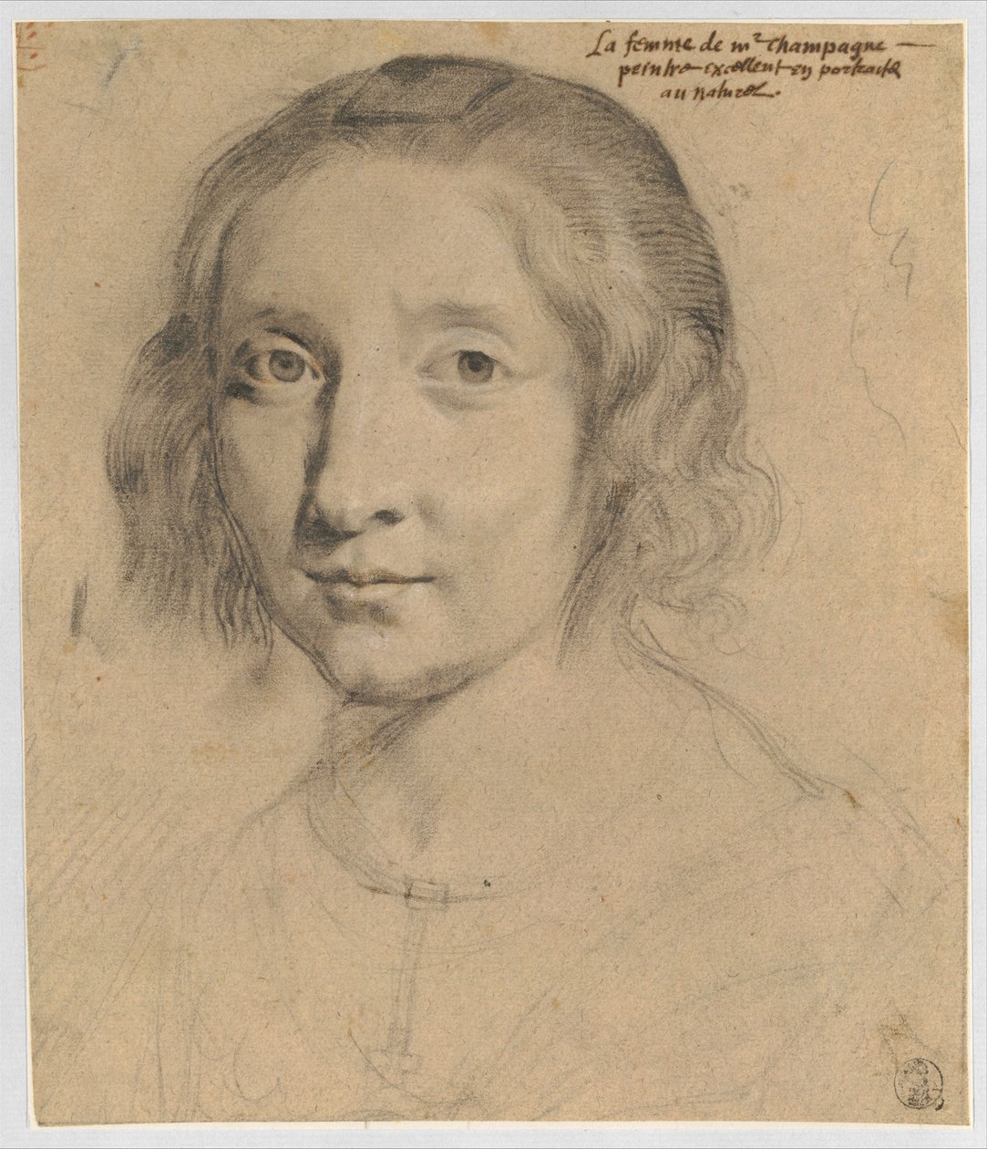 Portret Charlotte Duchesne autorstwa Philippe de Champaigne