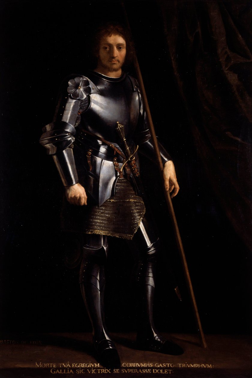 Portret Gastona de Foix, księcia Nemours (1489-1512), obraz Philippe de Champaigne (1602-1674) autorstwa Philippe de Champaigne