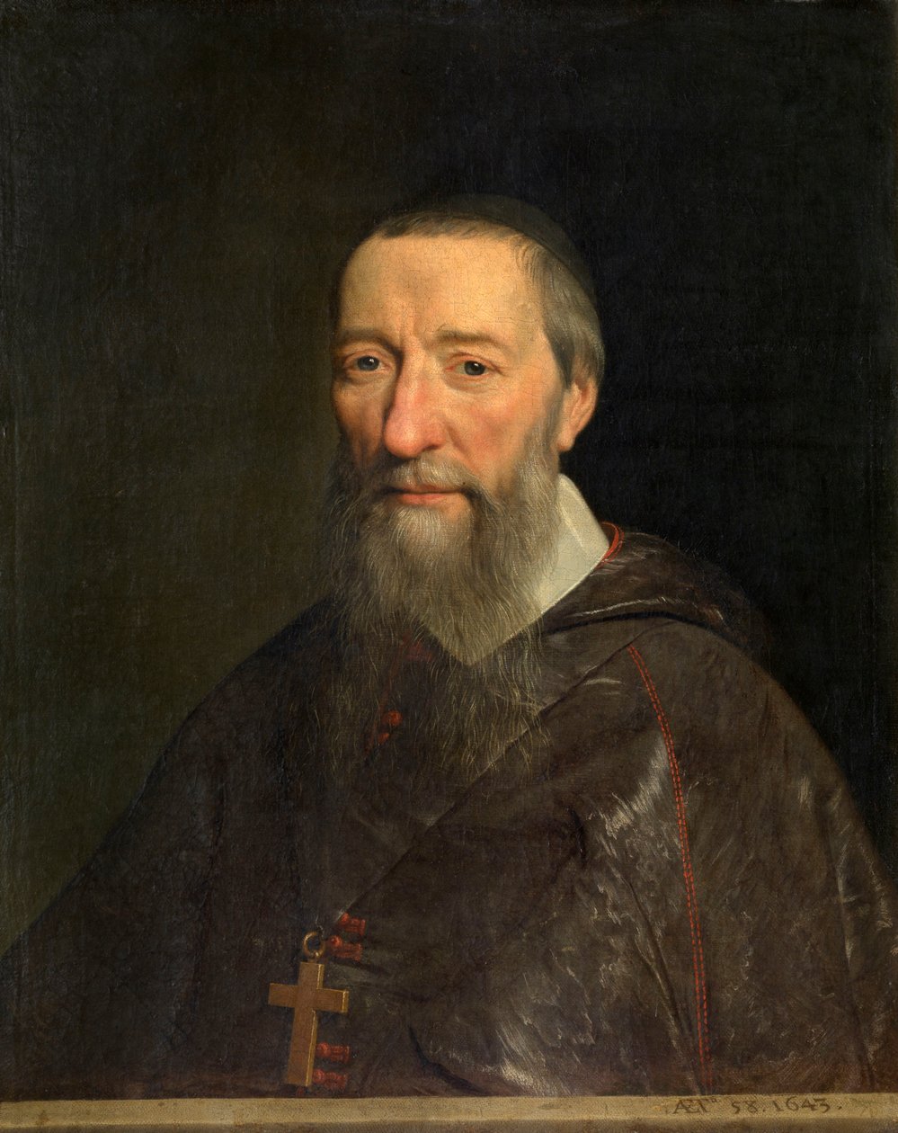 Portret biskupa Jeana-Pierre’a Camusa autorstwa Philippe de Champaigne