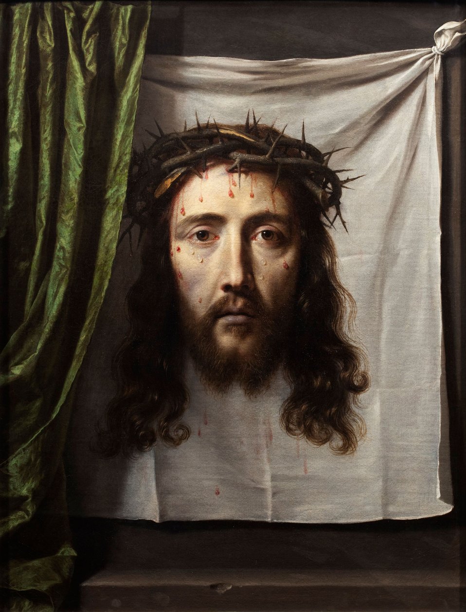 Chusta św. Weroniki, ok. 1640 (olej na płótnie) autorstwa Philippe de Champaigne