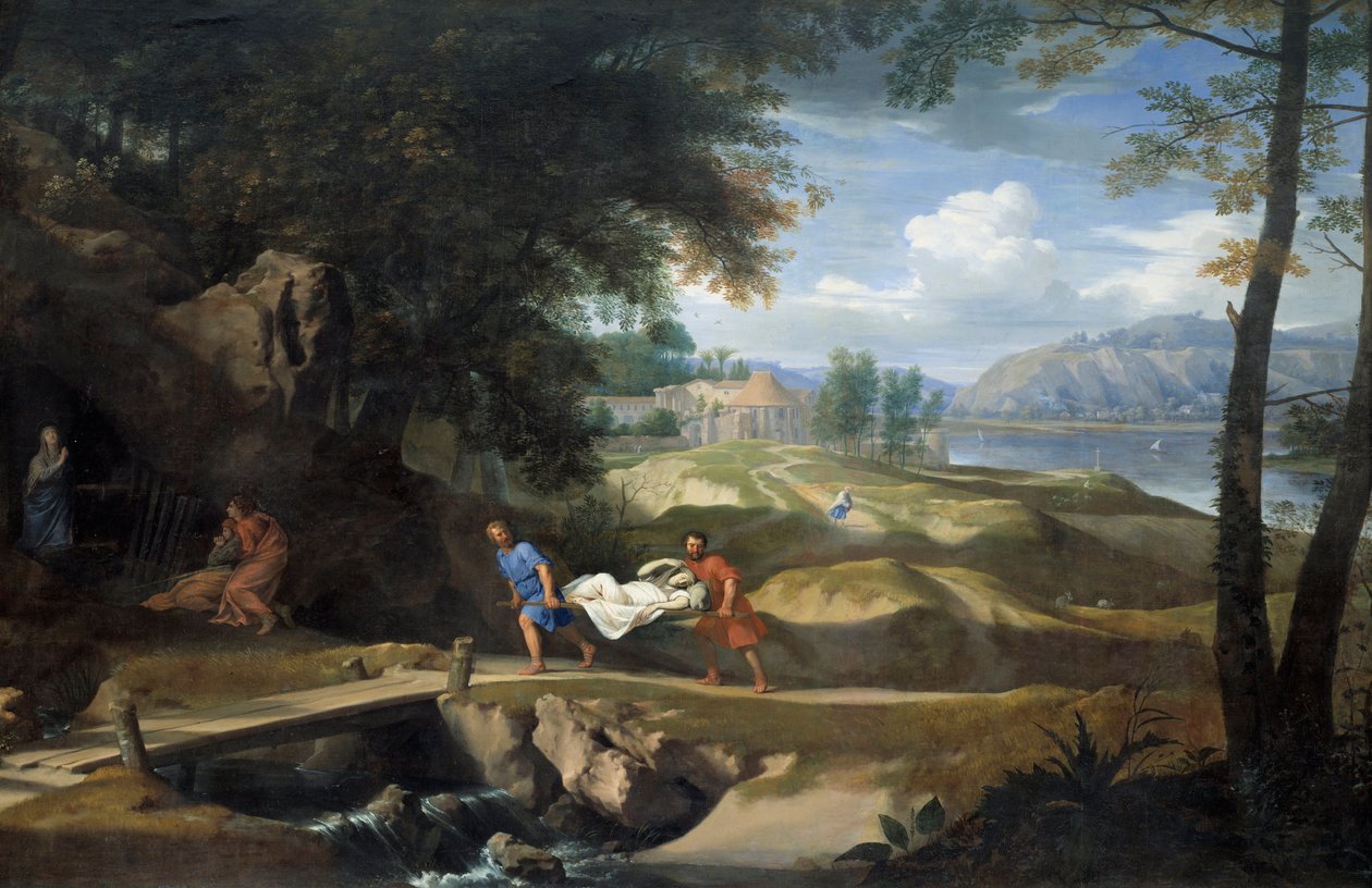 Cuda Najświętszej Marii Panny pokutującej. Obraz Philippe De Champaigne (1602-1674) autorstwa Philippe de Champaigne