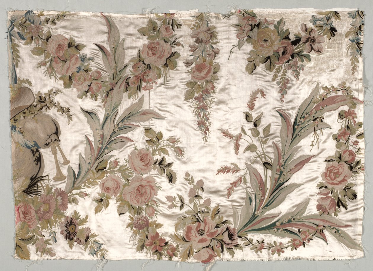 Fragment narzuty, ok. 1930 r. 1760-1770. autorstwa Philippe de Lasalle