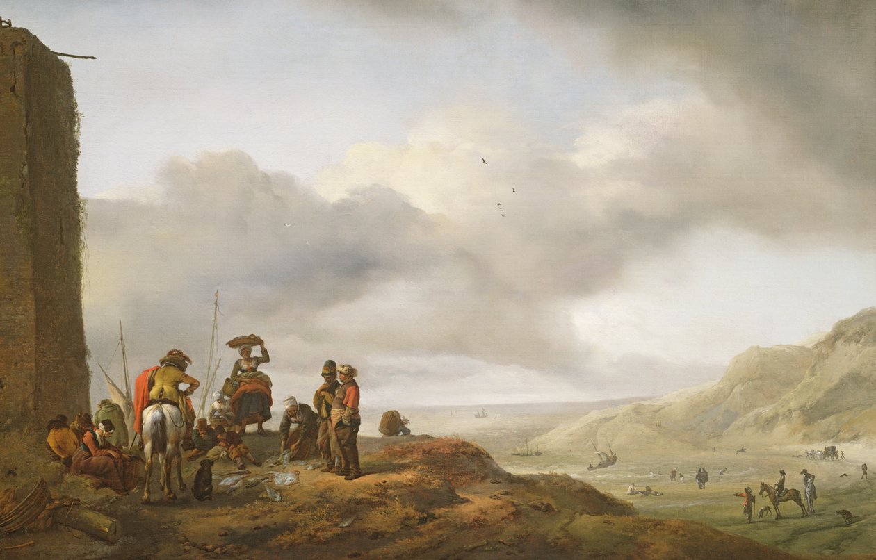 Połów dnia autorstwa Philips Wouwerman