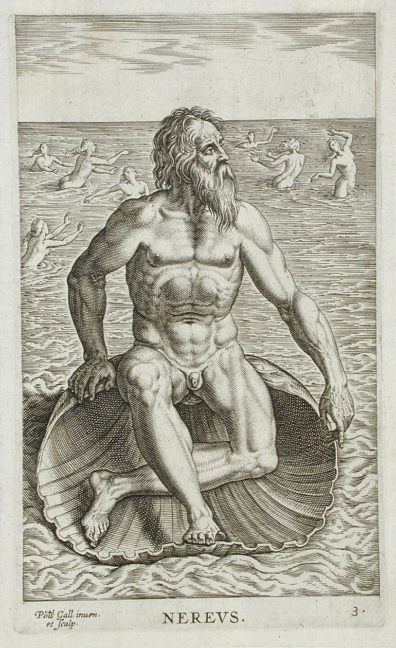 Nereus autorstwa Philips Galle