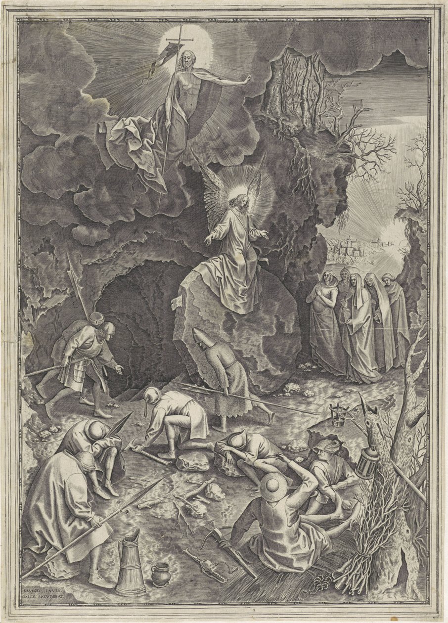 Zmartwychwstanie autorstwa Philips Galle