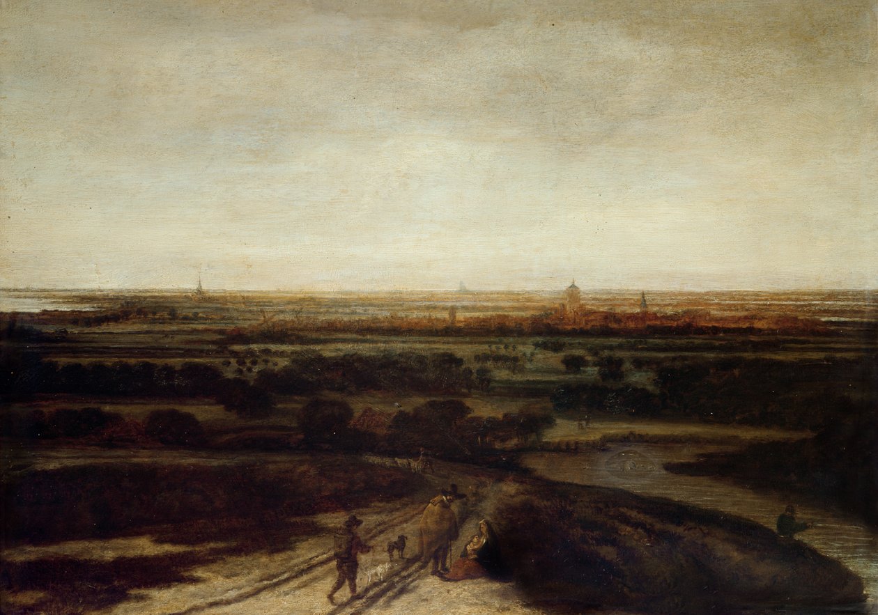Holenderski krajobraz autorstwa Phillips de Koninck