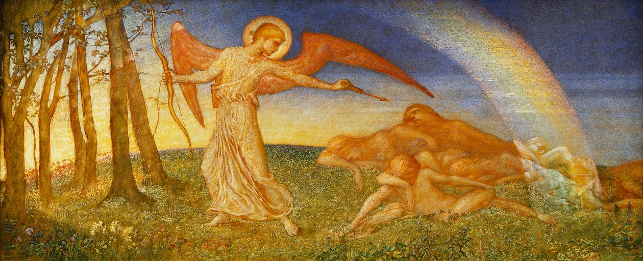 Przebudzenie autorstwa Phoebe Anna Traquair