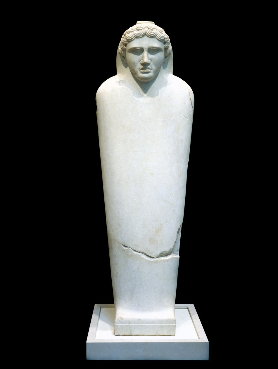 Sarkofag młodości, V-IV wiek pne (marmur paryjski) autorstwa Phoenician Phoenician