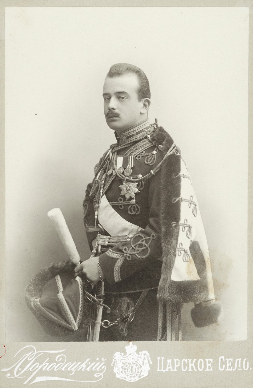 Wielki Książę Borys Władimirowicz Rosji 1877-1943, ok. 1943 r. 1900. autorstwa Photo studio L. Gorodetsky.
