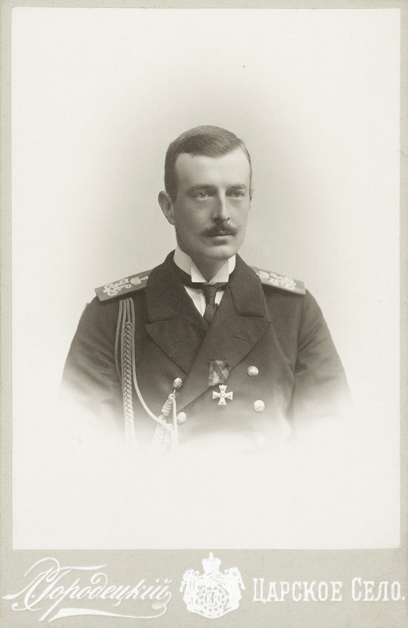 Wielki Książę Cyryl Władimirowicz Rosji 1876-1938, ok. 1876-1938 1900. autorstwa Photo studio L. Gorodetsky.