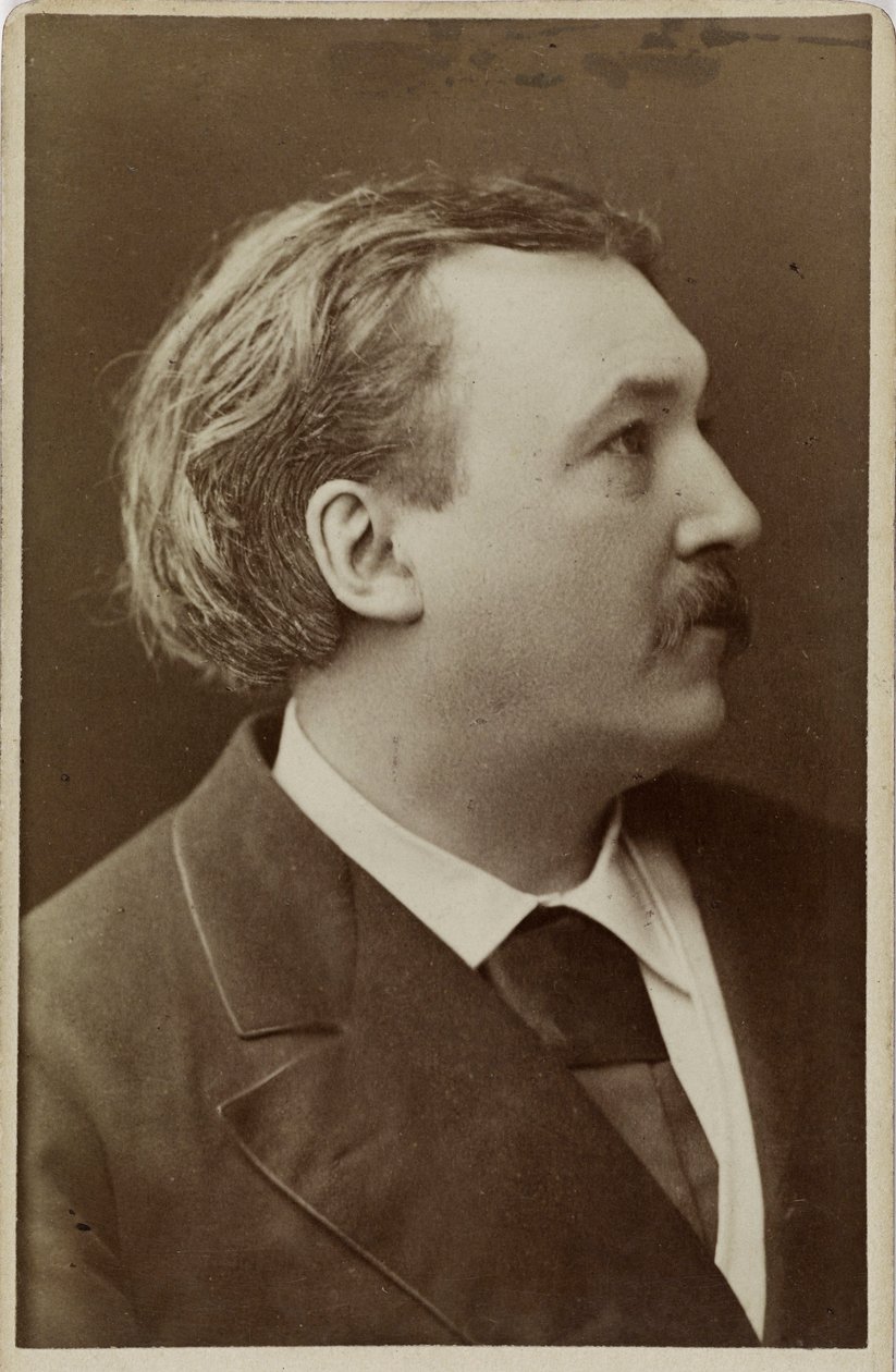 Portret Gustave Doré 1833-1883, 1883. autorstwa Photo studio Nadar.