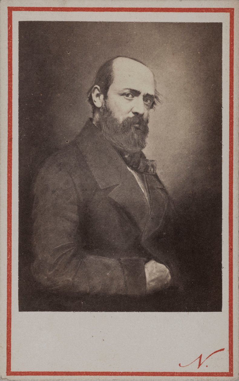 Portret Henri Murgera 1822-1861, 1861. autorstwa Photo studio Nadar.
