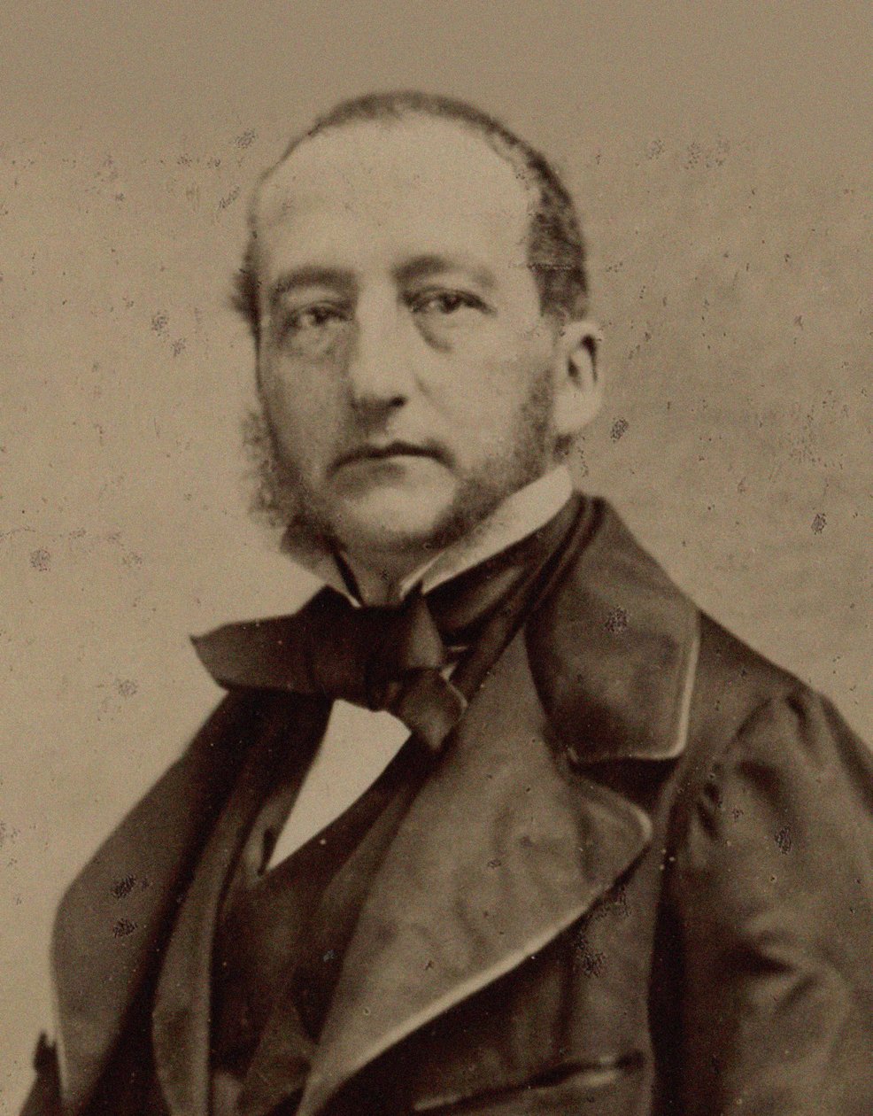 Portret pianisty i kompozytora Zygmunta Thalberga 1812-1871 , ok. 1860. autorstwa Photo studio Nadar.