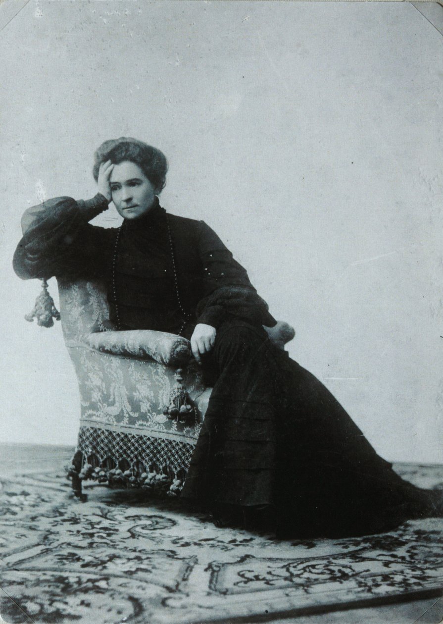 Olga Leonardovna Knipper-Czechowa, 1904 autorstwa Photo studio S. Kogan