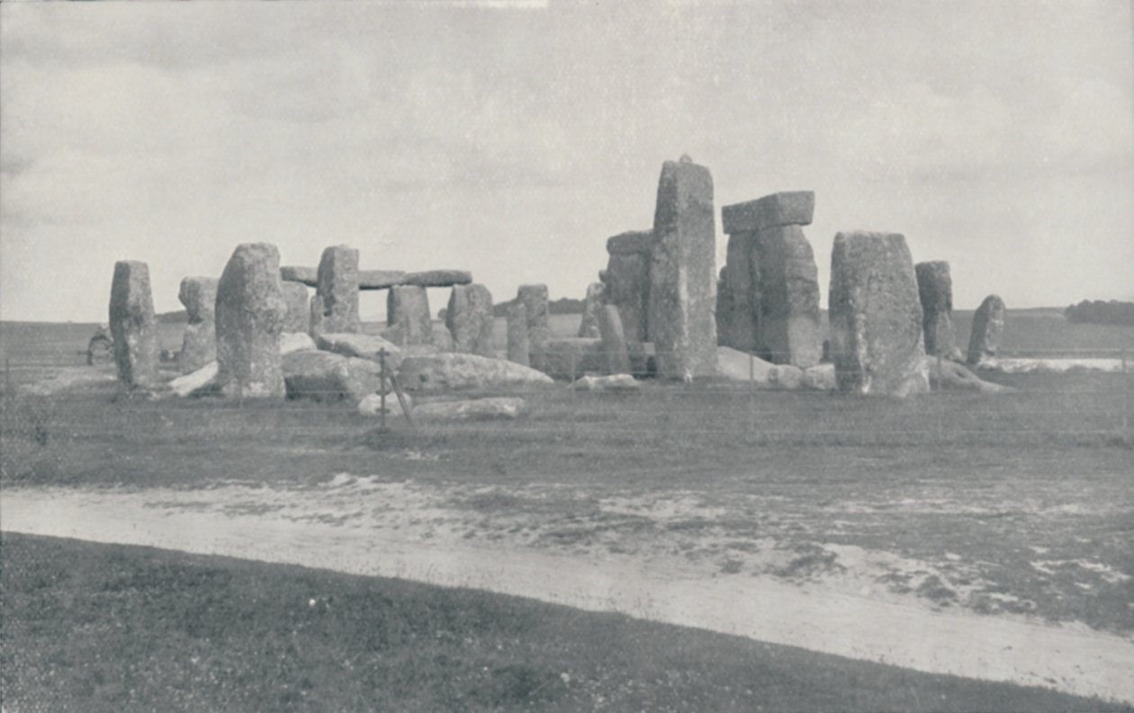 Stonehenge, 1910 autorstwa Photochrom Co Ltd of London