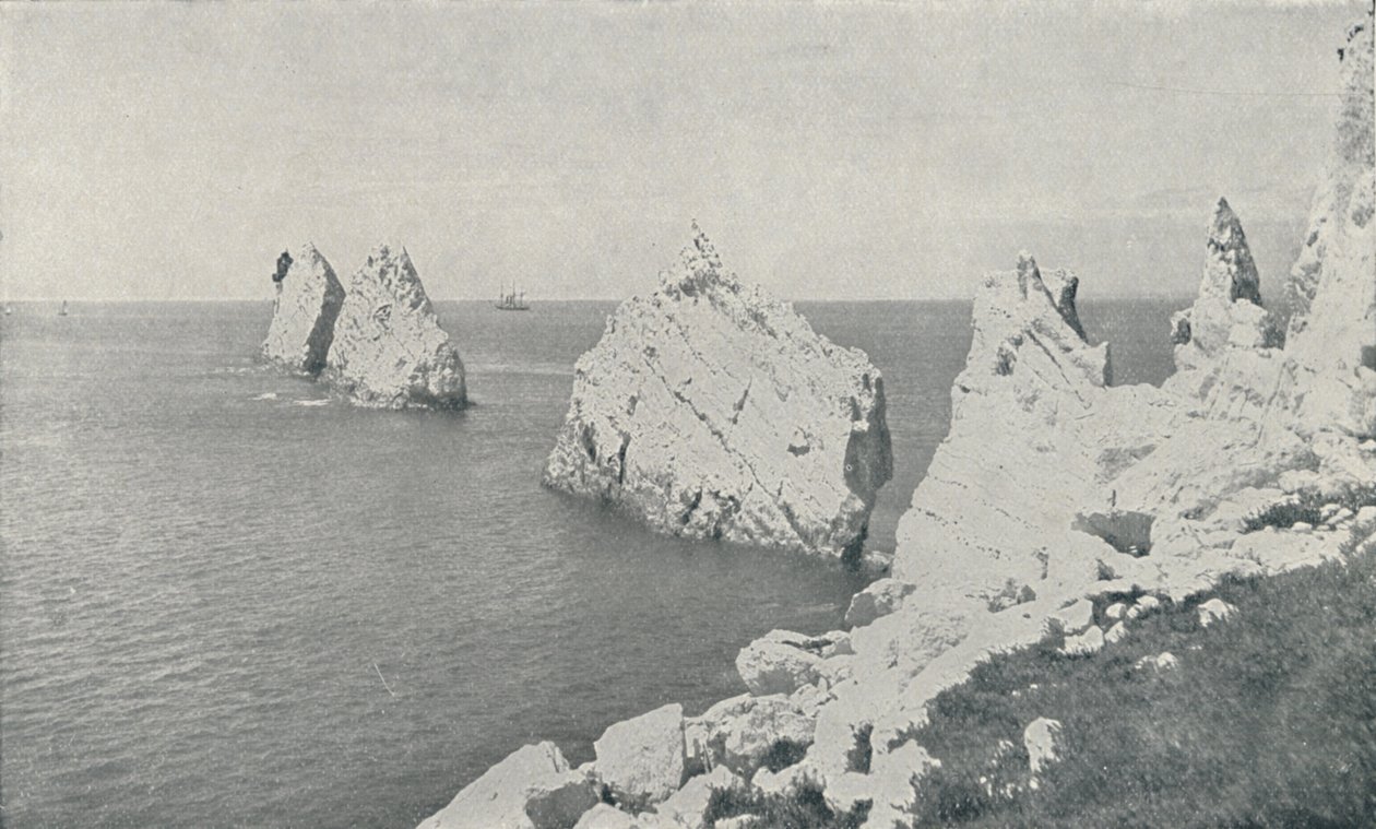 Igły, 1910 autorstwa Photochrom Co Ltd of London