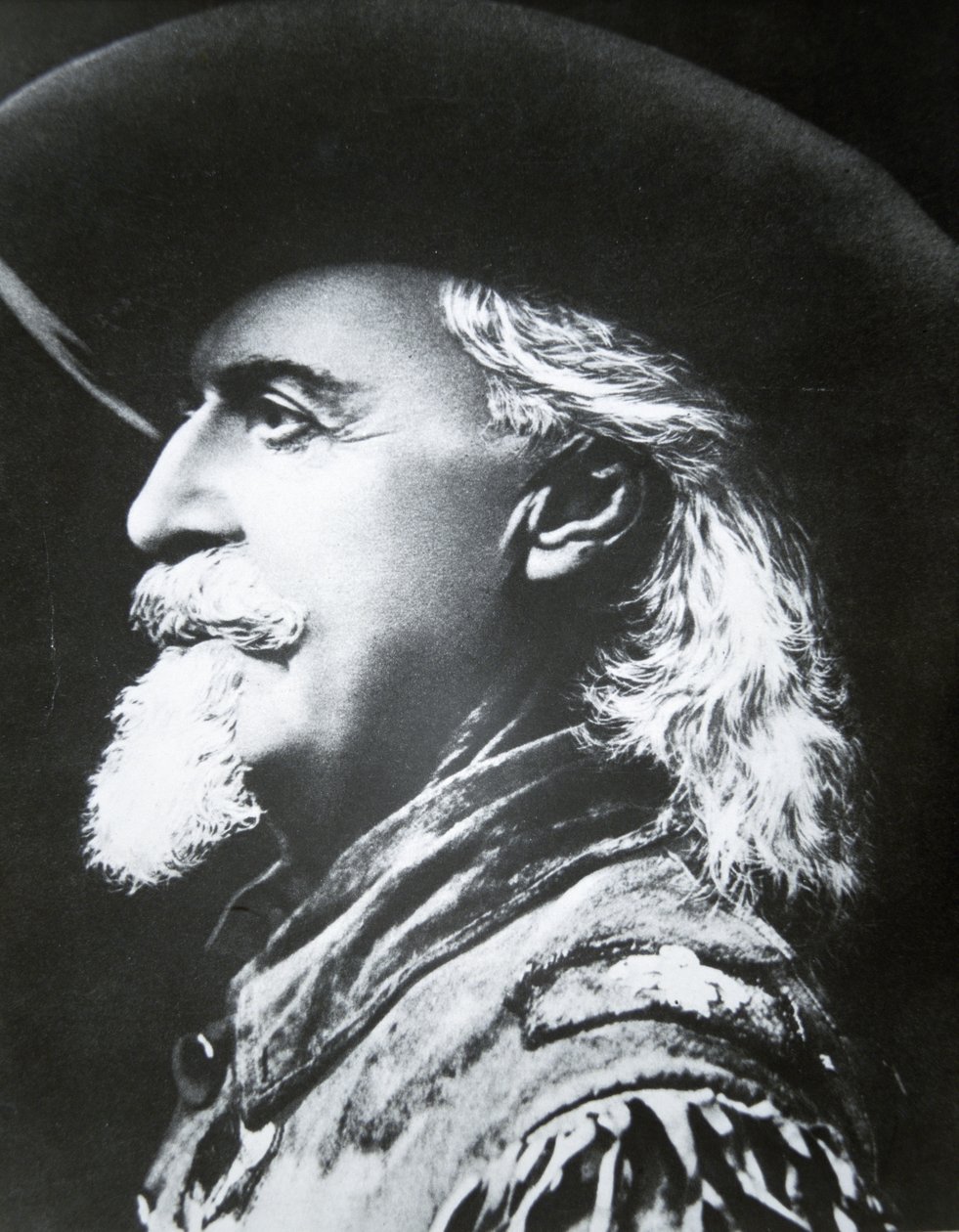 Buffalo Bill (1846-1917) (zdjęcie czarno-białe) autorstwa Photographer American