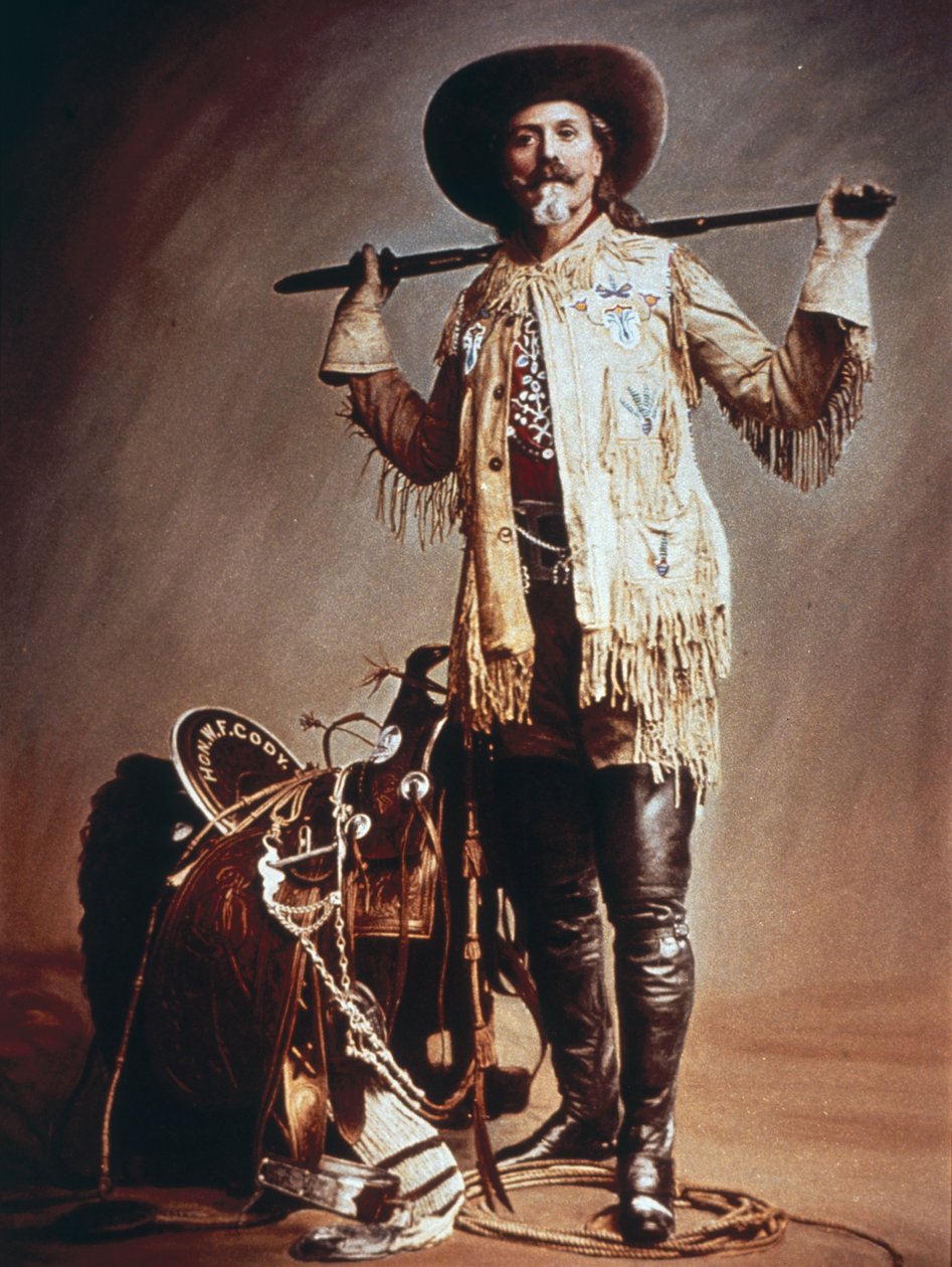 Buffalo Bill Cody (1846-1917) (zdjęcie) autorstwa Photographer American