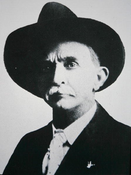 Kapitan William Jesse McDonald (1852-1918) (zdjęcie czarno-białe) autorstwa Photographer American